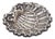Silver Shell Catchall with Reliefs For Sale