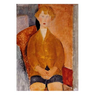 Modigliani Boy in Short Pants Limited Edition For Sale