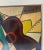 1950s 1956 Cubist Guitar Painting For Sale - Image 5 of 13