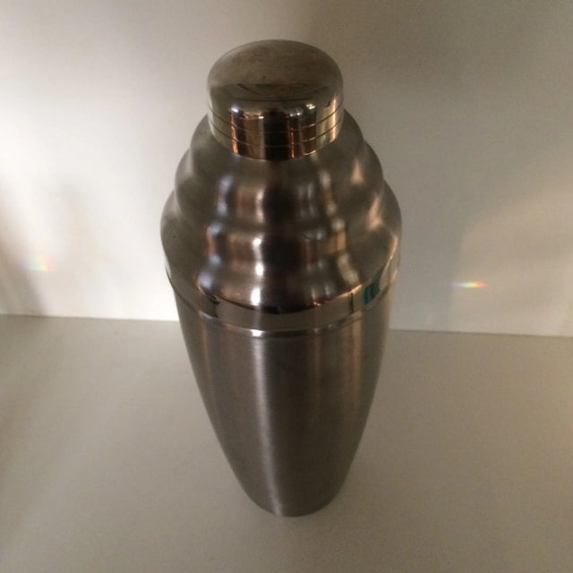 Set of 3 Stainless Steel Cocktail Shakers For Sale - Image 12 of 13
