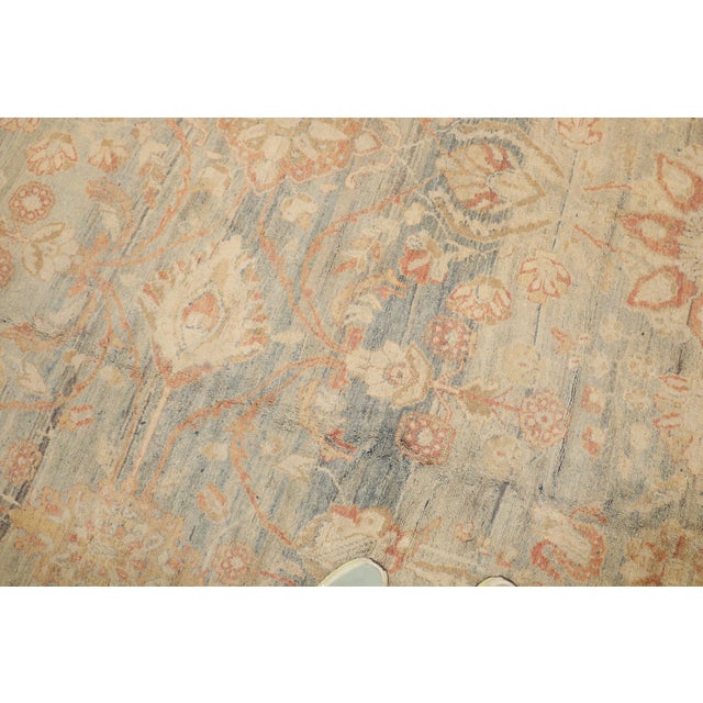 Persian Early 20th Century Beautiful Oversize Persian Bibikabad Rug - 12' x 16'6" For Sale - Image 3 of 12