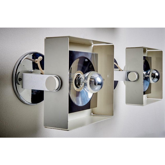 Metal Spotlight in the manner of Arteluce, Italy, 1960s For Sale - Image 7 of 18