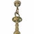 Large Vintage Ormolu Brass Chandelier, 1970 For Sale - Image 3 of 7