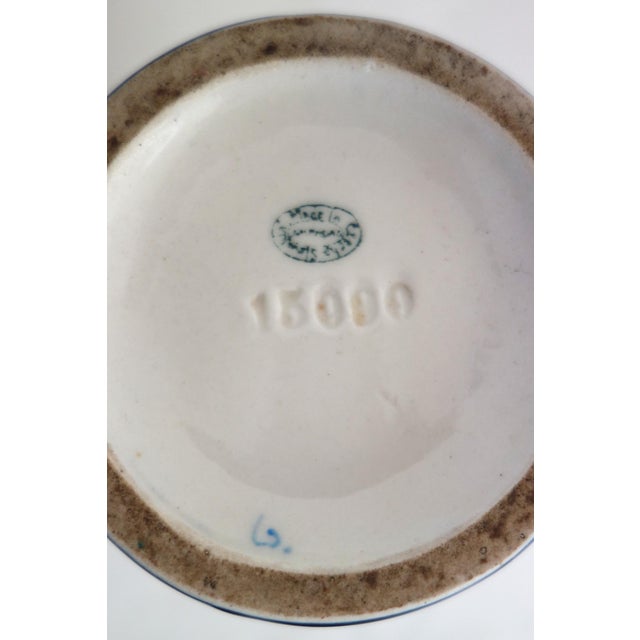 Art Deco Glazed Ceramic Vase with Birds by Amphora, 1920 For Sale - Image 4 of 12