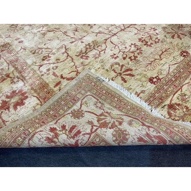 Middle Eastern Handmade Wool Rug For Sale - Image 11 of 14