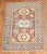 One of a kind, Hand-knotted Tribal caucasian scatter Size Rug from the 2nd quarter of the 20th century. Professionally...