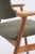 Mid-Century Oak Chairs with Green Upholstery by Erik Kirkegaard for Glostrup, Set of 3 For Sale - Image 9 of 11