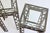 Pair of Pedestal Tables With Metalwork Frames and Glass Tops, Indoor/Outdoor For Sale - Image 10 of 15
