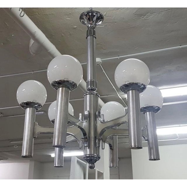 Stilnovo Balloon Lamp by Gaetano Sciolari for Stilnovo, 1970 For Sale - Image 4 of 4