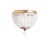 Must love this almost miniature Crystal Glass pendant lamp . Diameter 15 cm 1 large E27 bulb needed . 1940s France Up to...