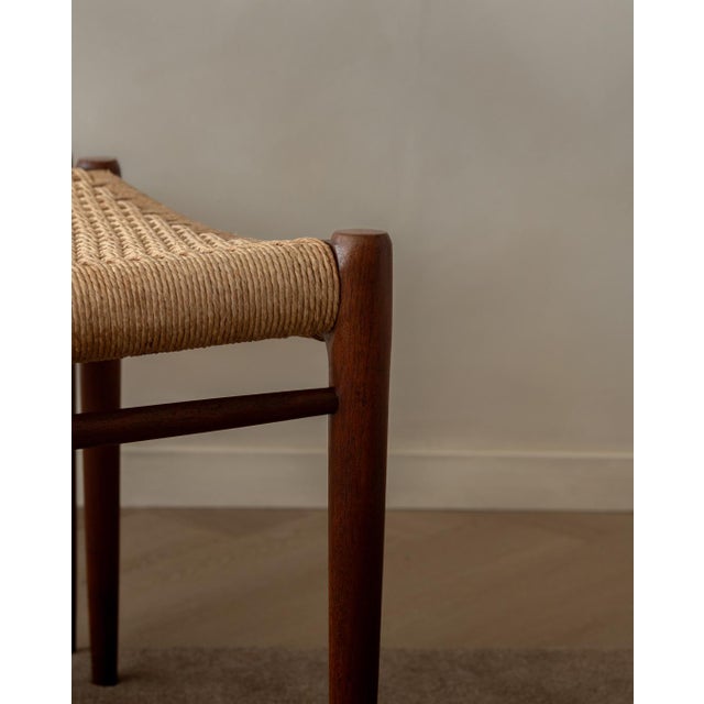 Vintage Danish Model 75 Dining Chairs in Teak by Niels Otto Møller for J.L. Møllers Møbelfabrik, 1950s, Set of 4 For Sale - Image 18 of 18