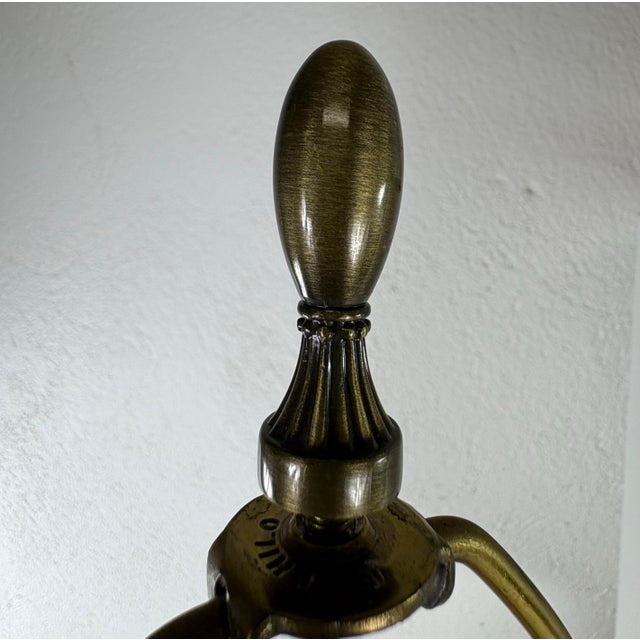 Mid-Century Modern Mid-Century Vintage Faux Marble Pottery Table Lamps/a Pair For Sale - Image 3 of 11