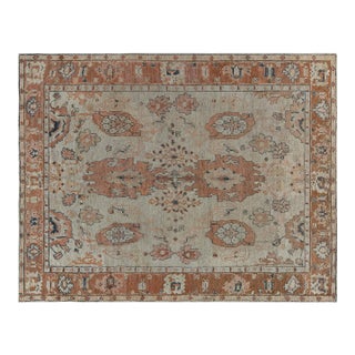 Antique Turkish Oushak Rug For Sale