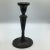 Hand forged bronze candle holders in the Georgian style. A Pair.