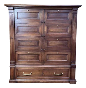 Notary Cabinet with Mahogany Valves
