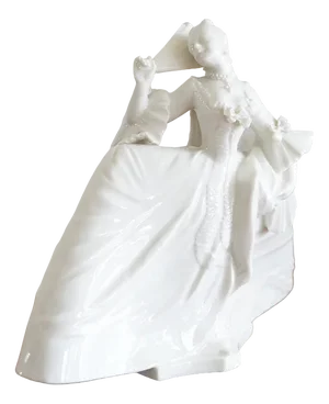 Porcelain Dancer by Anton Buselli for Nymphenburg, 1940s