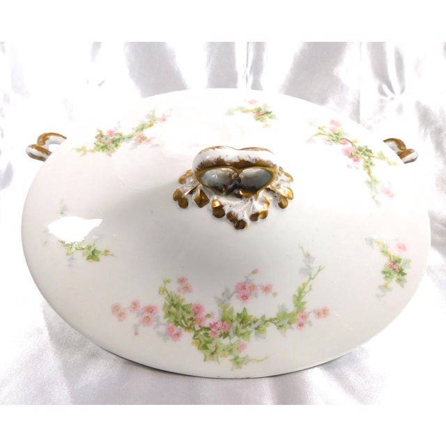 Late 18th Century William Guerin Limoges Covered Casserole Dish Is Gue5 For Sale - Image 4 of 9