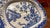 Blue Antique Spode Pearlware Blue Transfer "Bird & Grasshopper" Chinoiserie Tree in the Well Meat Platter, Circa 1820 For Sale - Image 8 of 12