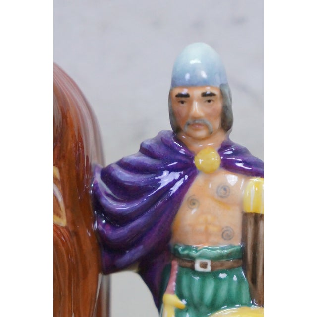 Royal Doulton Royal Doulton Boudicca Celtic Queen Military Leader Toby Character Jug For Sale - Image 4 of 13