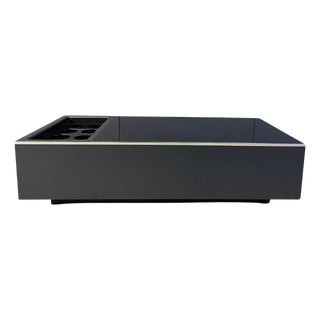 Vintage Glass Coffee Table by Roche Bobois, 1980s For Sale