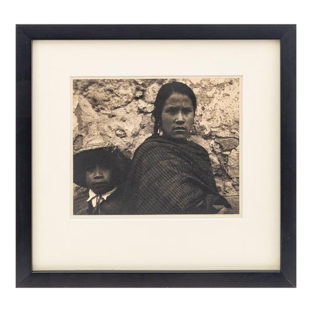 Paul Strand "Young Woman and Boy, Taluca" Photogravure For Sale
