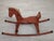 Vintage Wooden Rocking Horse, 1963 For Sale - Image 11 of 15
