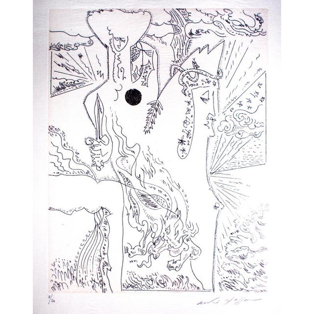 André Masson, Amazones, Limited Edition 50, Mid-20th Century, Etching For Sale