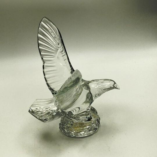 Waterford Crystal Fred Curtis Sculpture/Figurine - Eagle With Outstretched Wings (Vintage, Model #105153) For Sale In Philadelphia - Image 6 of 18