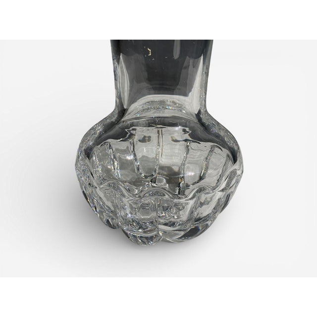 Olle Alberius, Table Lamp, Blown Glass, Chromed Metal, Sweden, 1970s For Sale - Image 4 of 8