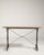 Cast Iron Bistro Table with Oak Top, Antique, France, 20th Century For Sale - Image 4 of 18