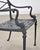 Kenneth Lynch Style Star and Dolphin Garden Table and Six Chairs For Sale - Image 14 of 18