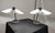 Metal Table Lamps and Prandina Wall Lamp, Set of 3 For Sale - Image 7 of 11
