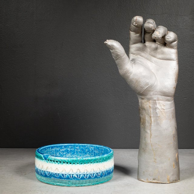 Mid-Century Italian Ashtray or Catchall Dish by Aldo Londi for Bitossi c.1950-1960 For Sale - Image 9 of 9