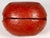 Red Japanese Carved Wood Mokugyo Fish Drum For Sale - Image 8 of 10