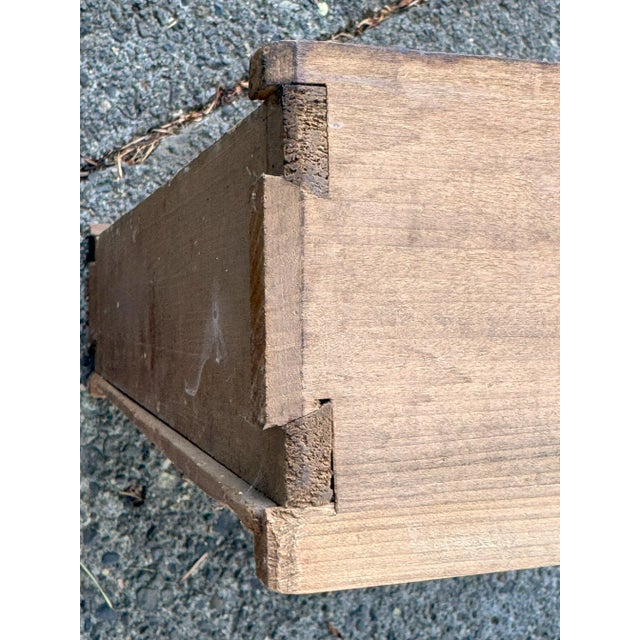 Auburn Antique French “Chapeau De Gendarme” Walnut Armoire, C. 1850s – Louis XV Rococo Revival Style For Sale - Image 8 of 9