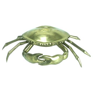 Solid Brass Large Scale King Crab Box For Sale