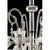Chandelier in Transparent and Gold Murano Glass by Simoeng for Simoeng For Sale - Image 7 of 8