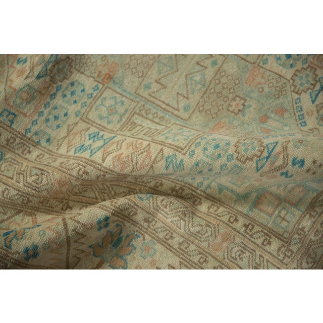 Vintage Distressed Sparta Carpet - 6'4" x 9'7" For Sale - Image 9 of 11