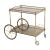 Gold Vintage Hotel Danieli Venice Serving Cart by Aldo Tura, 1950s For Sale - Image 8 of 8