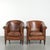 Vintage Sheepskin Club Armchairs, Set of 2 For Sale - Image 15 of 15