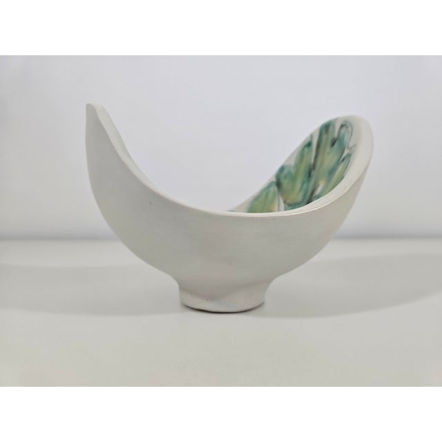 Sculptural Bowl in Glazed Ceramic by Robert Bonfil, France, 1950s For Sale - Image 4 of 10