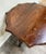 Brown Vintage Jacobean Revival English Tudor Style Oak Side Table Lamp Table For Sale - Image 8 of 10
