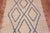 Nazmiyal Collection Ivory Cream and Light Blue Modern Geometric Runner Rug For Sale - Image 4 of 7