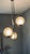 Art Deco Silver Ceiling Lamp with Three Sphere Shades For Sale - Image 14 of 18