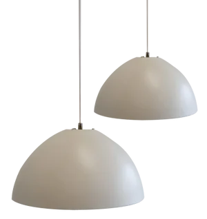 Vintage Danish Dyssen Pendant Lights from Asger BC Lys, 1980s, Set of 2