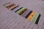 Mid-Century Modern 1980s Colorful Striped Mid Century Design Runner Kilim Rug For Sale - Image 3 of 11