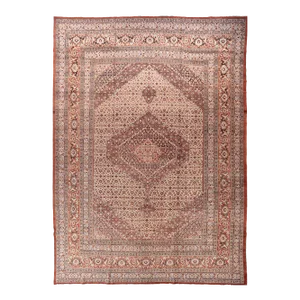 Antique Persian Tabriz Area Rug 13x18