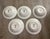 Andy Warhol X Block Campbell's Tomato Soup Can Ceramic Soup Bowls RARE Set Of 5 All plates were on display never used no...