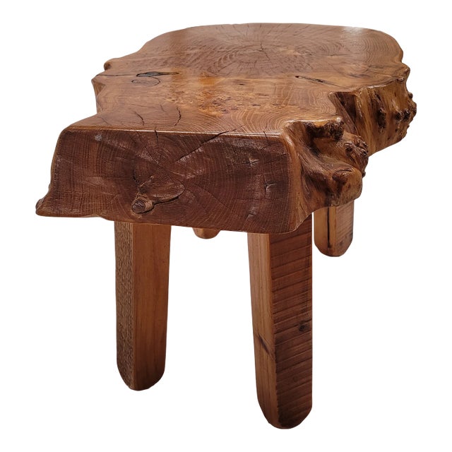 Diminutive Live Edge Table For Sale