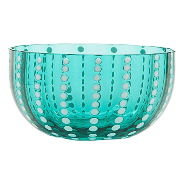 Zafferano Perle Small Bowl (Set of 4) - Green For Sale